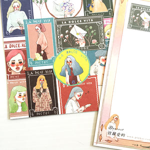 La Dolce Vita Postcard - Dear