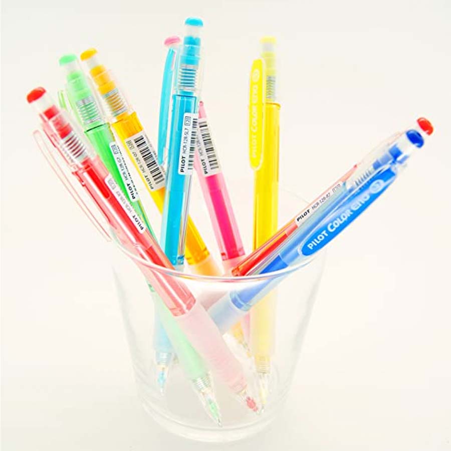 Pilot Color Eno - Colored 0.7 Lead Mechanical Pencils