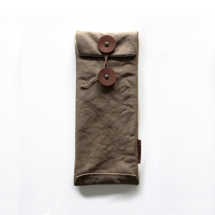Yuruliku FU-TO Envelope Pen Case - Brown
