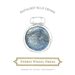 Ferris Wheel Press 38ml -  Bathurst Blue Denim Ink