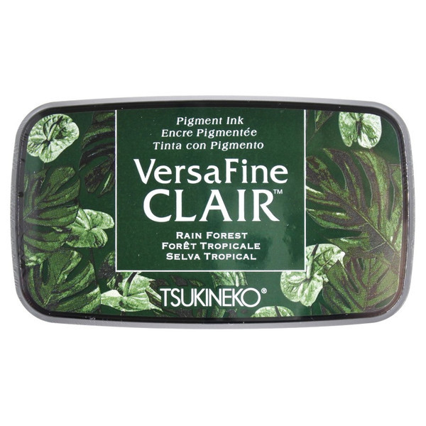 TSUKINEKO - Forest Rain (551) Quick-drying Oil-based Pigment Stamp Pad