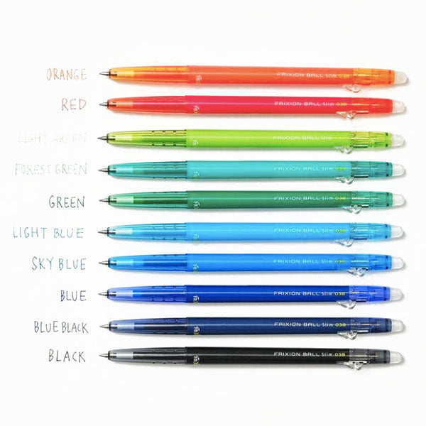 Pilot FriXion Gel Pen Ball Slim - 0.38 mm