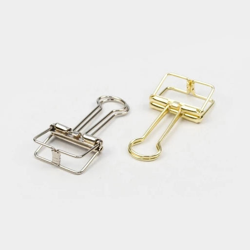 Tools to Liveby Binder Clips - Gold - 19mm