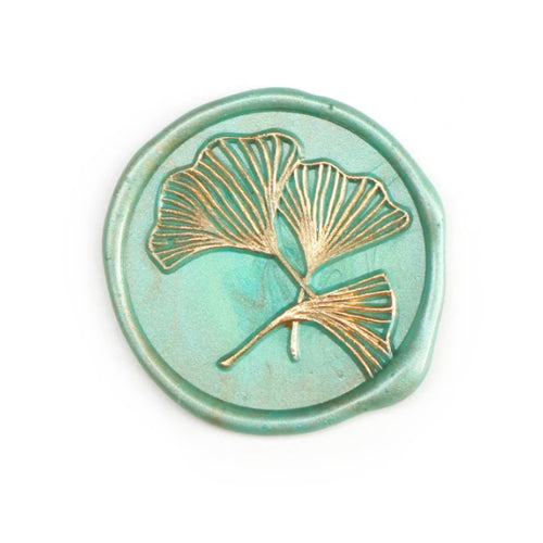 Mister Robinson Wax Seal Stamp - Ginko Leaf
