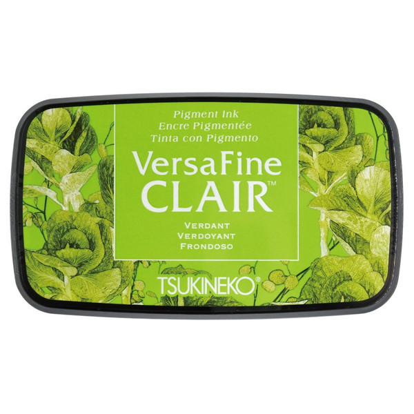 TSUKINEKO - Green Verdant (502) Quick-drying Oil-based Pigment Stamp Pad