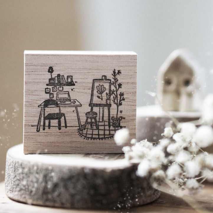 PRE ORDER: Black Milk Project Home Sweet Home Series Rubber Stamp - Studio