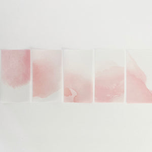 MU Print Dyed Look Tracing Papers - DTP 006 - Spring Pollen Pink