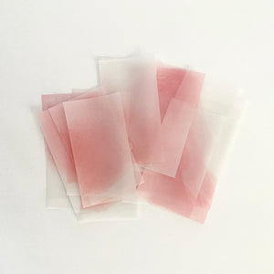 MU Print Dyed Look Tracing Papers - DTP 006 - Spring Pollen Pink