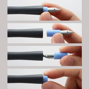 Hocoro Dip Pen SINGLE 2mm Nib - Gray
