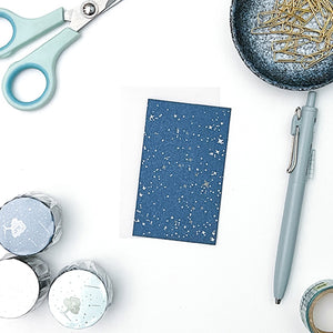Knoten Letterpress Mini Notecard w/ Envelope - Constellations