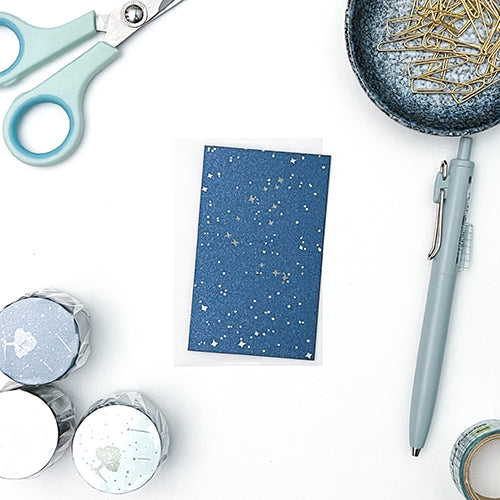 Knoten Letterpress Mini Notecard w/ Envelope - Constellations