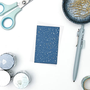 Knoten Letterpress Mini Notecard w/ Envelope - Constellations