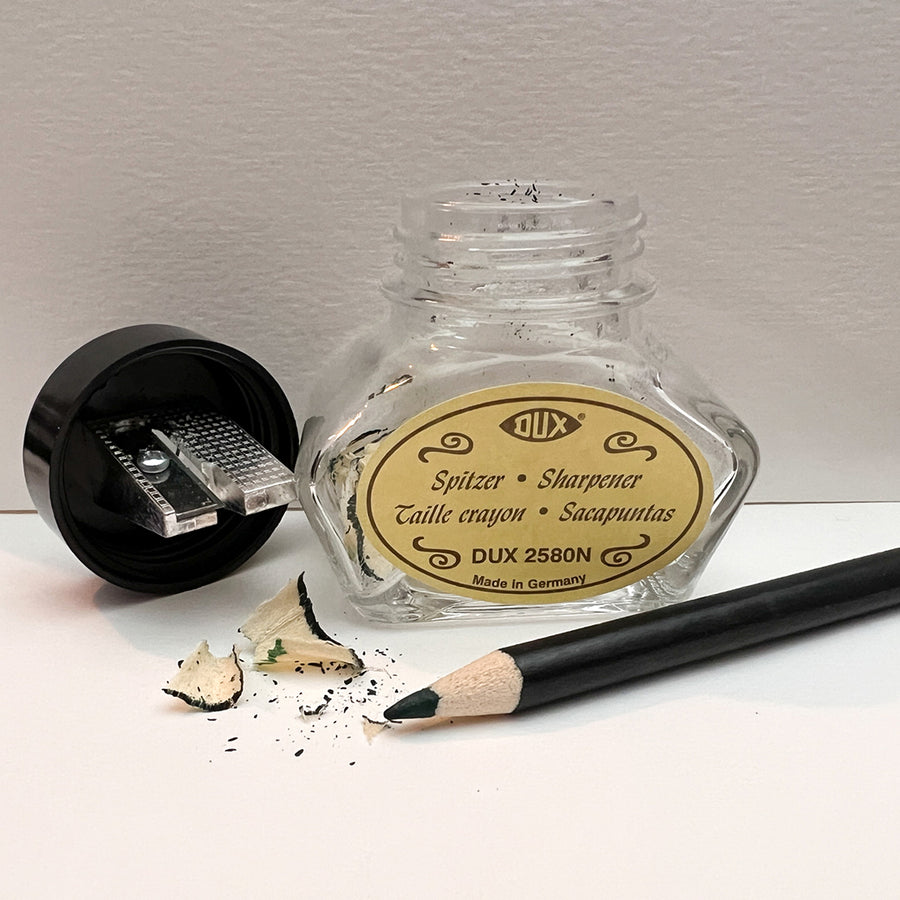 Dux Glass 'Inkwell Style' Pencil Sharpener