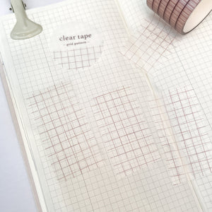 Mind Wave 30mm Clear Tape -  95191 Grid
