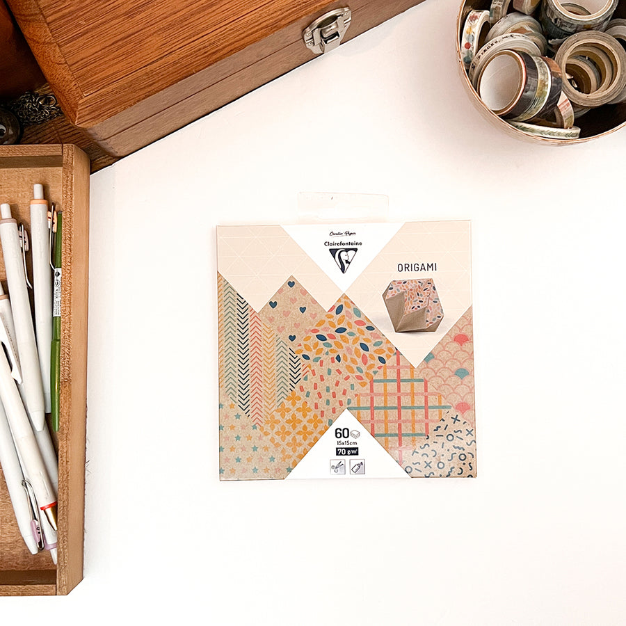 Clairefontaine Origami Kraft Paper - 15 x 15cm