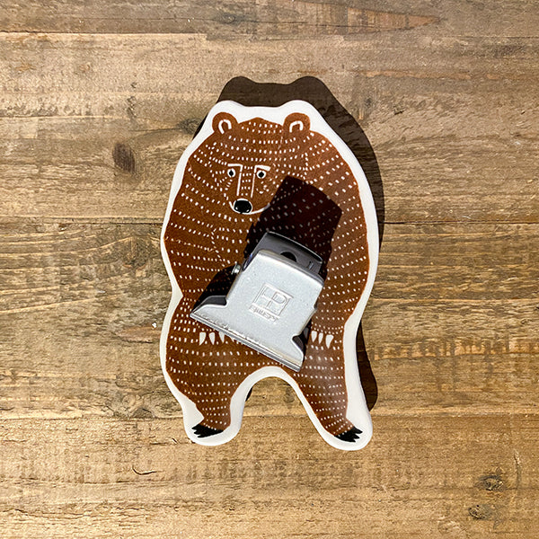 Classiky Kata Kata Ceramic Dish - Bear - Medium Brown
