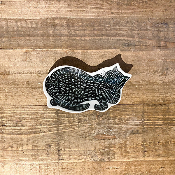 Classiky Kata Kata Ceramic Dish - Small Cat Black