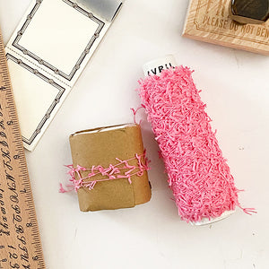 Avril Yarn Minicone Cork Chennile H-9093 32 China Pink