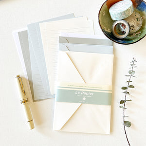 Le Papier Letter Set - White