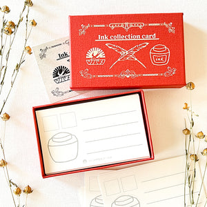 Swallow RED Boxed Set of Ink Collection Sheets