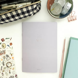 Midori A5 Notebook Color Dot Grid - Purple
