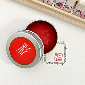 Studio Lotus Vermillion Ink Pad for Yura No In Stamp - Red Mouth