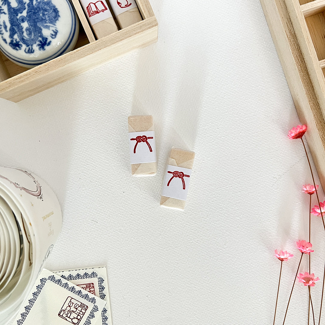 Studio Lotus Original Yura No In Stamp - Mizuhiki (Hugging Awaji Knot)