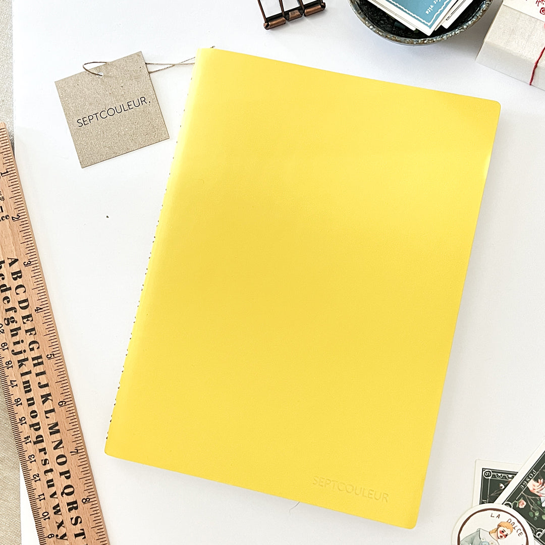 Maruman Septcouleur A5 Notebook - Sunny Yellow