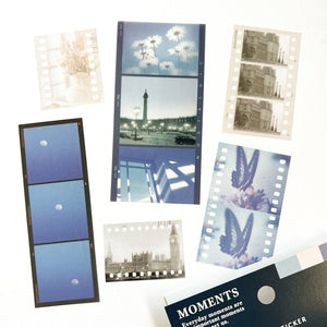 Mind Wave Moments Sticker Flakes - 81357 Navy