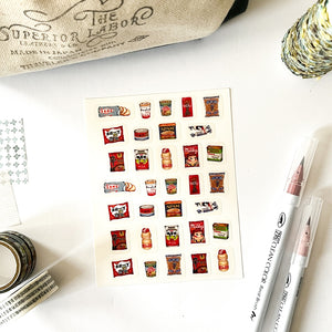 On The BrightSide - Stickers - Iconic Foods