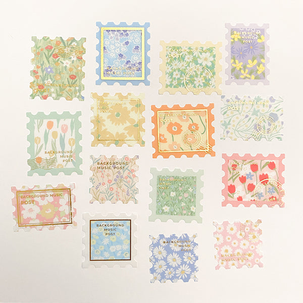 BGM Post Office Sticker Series - Garden