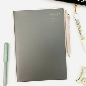 Nolty Notebook COVER - A5 - Clear 2151