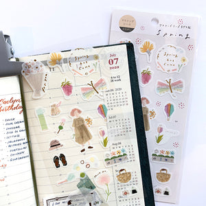 Miki Tamura Sticker Set - Spring