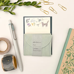 Michi Kusa Mini Washi Letter Set - Cat 4902404