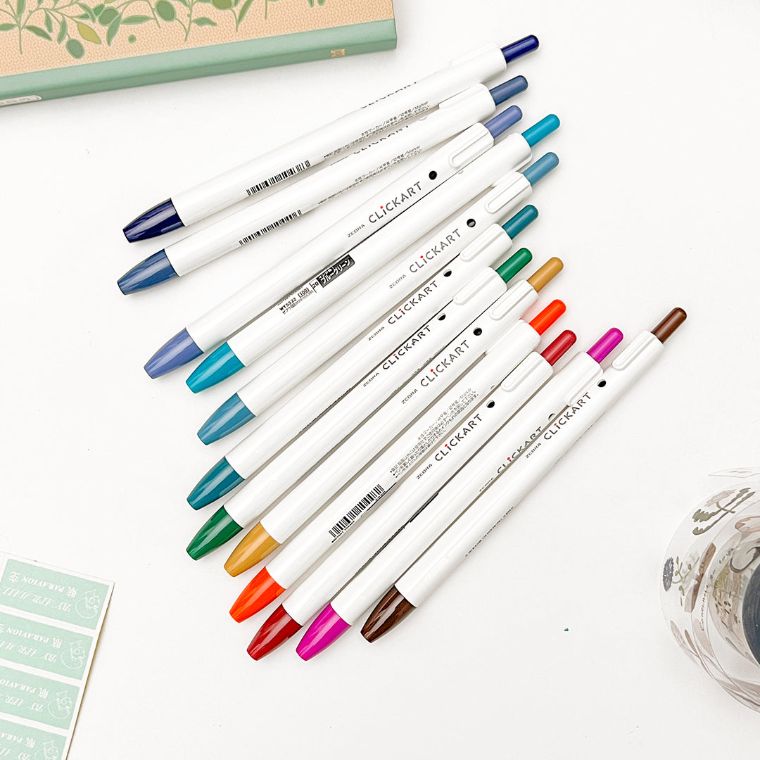 Zebra Clickart 12pc Set - DK