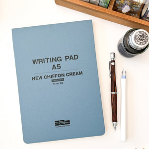 Yamamoto Paper Writing Pad A5 - New Chiffon Cream Paper