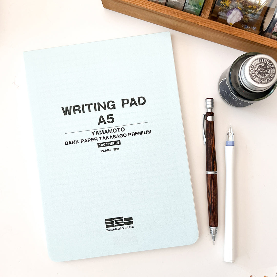 Yamamoto Paper Writing Pad A5 - Yamamoto Bank Paper