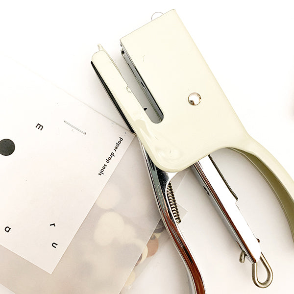 Mini Whale Stapler - Ivory