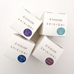 Sailor Shikiori Sound of Rain Fountain Pen Ink 20ml Bottle -  Potsu Potsu