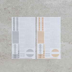 Take A Note Washi Stickers RECORD - Calendar, Monthly, Daily Bullet Journal