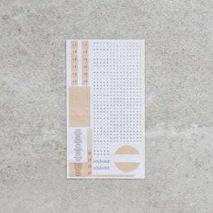 Take A Note Washi Stickers RECORD - Calendar, Monthly, Daily Bullet Journal