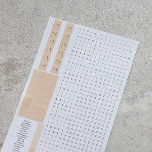 Take A Note Washi Stickers for Calendar, Monthly, Daily Bullet Journal