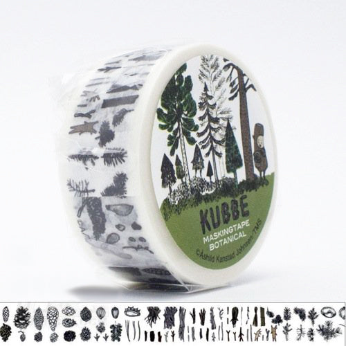 Kubbe x Mari Kanstad Johnsen Washi Tape - Seed