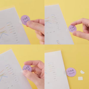 Kanmido Nokoto Paper Tabs - Circle