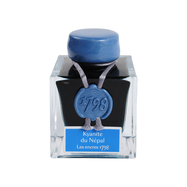 J. Herbin Fountain Pen Ink - 1798 Collection 50 ml Bottle - Kyanite du Nepal