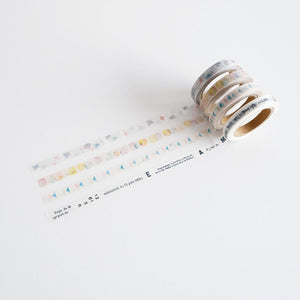 Yohaku Slim Washi Tape - L-009 Balance