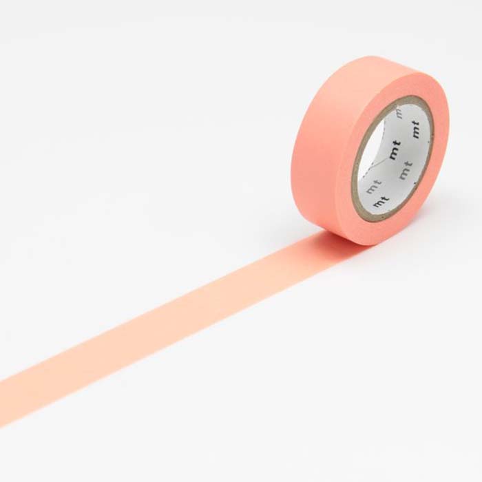 mt Masking Tape Solids - MT01P188 Salmon Pink