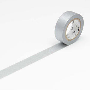 mt Masking Tape Solids - MT01P206 Silver