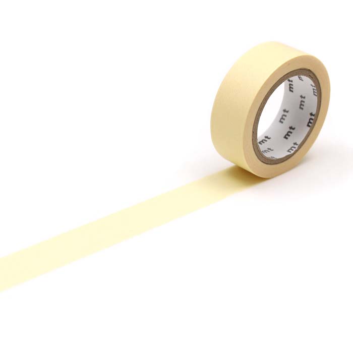 mt Masking Tape Solids - MT01P487 Pastel Sunflower