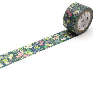 mt x Bluebellgray Washi Tape - Woodline Walk MTBLUE06